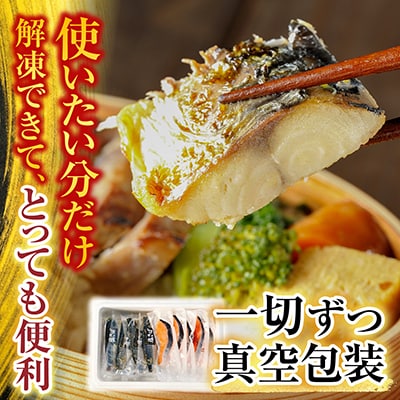 [個包装]塩さばフィレ1枚×8P&塩銀鮭切り身10P A-09042