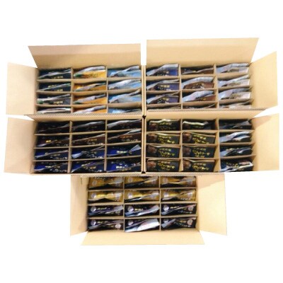 無添加煮付けレトルトセット(さんま・いわし・ほたて・さば・ほっけ)  D-09023