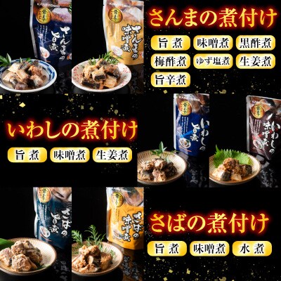 煮付け詰め合わせセット(23種) D-09024