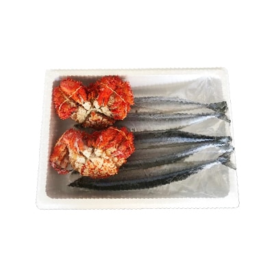 【北海道根室産】花咲かに2尾・冷凍さんま5尾セット A-36004