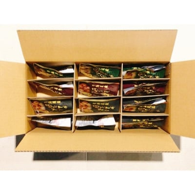 ほたての煮付け(旨煮・水煮・バター醤油・バジル)各4P A-09113