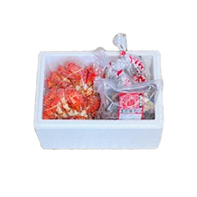 【北海道根室産】花咲かに・一夜干しこまいセット A-76007