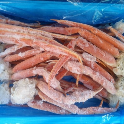 <12/21まで年内配送>本ズワイガニ肩足20～28肩(計4kg) D-57033