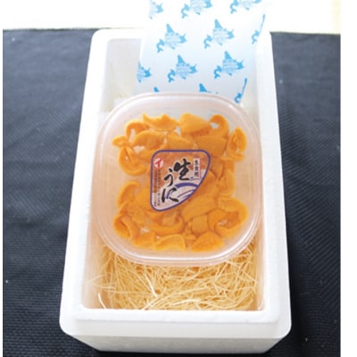 エゾバフンウニ塩水パック1P、お刺身ホタテ貝柱1P D-40052