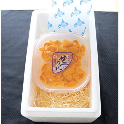 エゾバフンウニ塩水パック1P、お刺身ホタテ貝柱500g[2027年1月中旬以降発送] D-40052