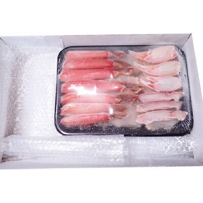 生食可!カット済み生ずわいがに約1.2kg B-14101