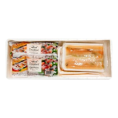 サーモン2～3P&塩サーモンハラス220g×5P A-09121