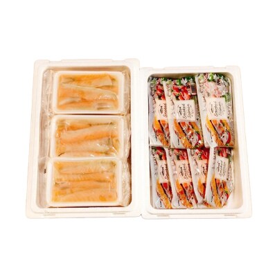 スモークサーモン&塩サーモンハラス D-09039