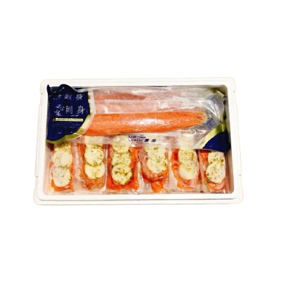 <12/14まで年内配送>トラウトサーモン6～12本&サーモンカプレーゼ12～20P E-09006