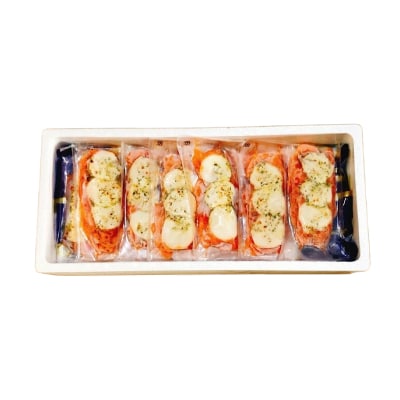 <12/14まで年内配送>トラウトサーモン計1kg&サーモンカプレーゼ計1kg F-09011