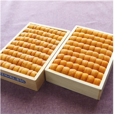 エゾバフンウニ並べ詰め150g×2折 E-40028