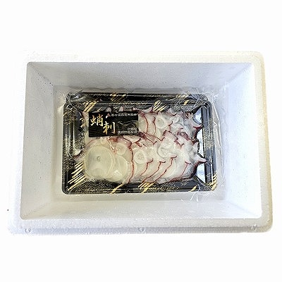【北海道根室産】水蛸ボイルたこ足スライス150g×2P(計300g) A-20004