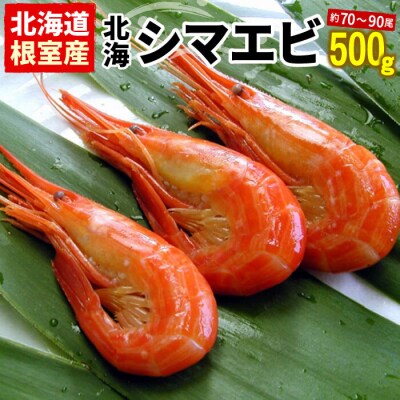 【北海道根室産】北海シマエビ500g(70～90尾前後) G-56001