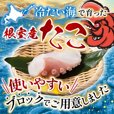 【北海道根室産】たこ足3～6P(計800g～1.4kg前後) A-76036