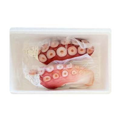 【北海道根室産】ボイル水たこ足ブロック2P(計900g) A-20009