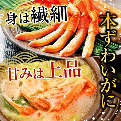 ボイル本ずわいがに脚5肩(計約1.2kg) A-14261