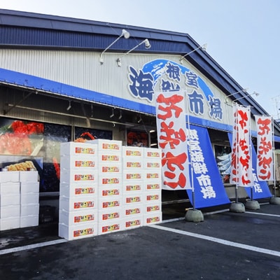 無添加むきたてムラサキウニ塩水パック50～60g×1P[5月初旬以降発送] G-28001