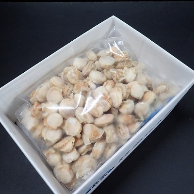  根室海鮮市場＜直送＞生食用ボイル済ベビーほたて700g(70～140玉) G-28036