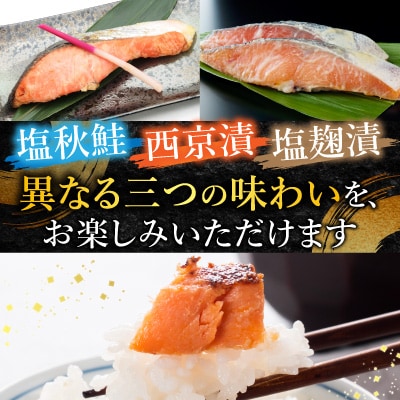 【北海道根室産】<鮭匠ふじい>鮭といくらの味覚尽くし A-42085