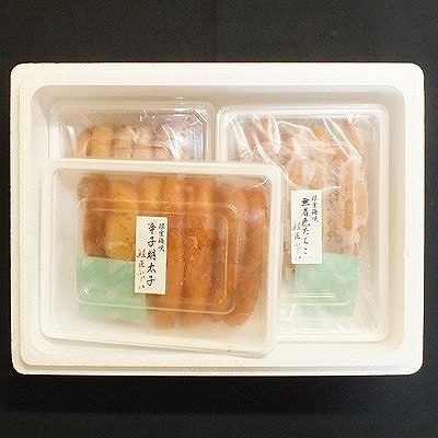 【北海道根室産】＜鮭匠ふじい＞熟成たらこ400g×2P・辛子明太子400g×1P C-42007