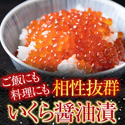 【北海道根室産】<鮭匠ふじい>秋鮭新巻鮭1.3kg・いくら50g A-42072