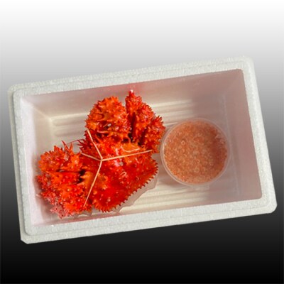 花咲かに300g前後～450g前後×1尾・いくら醤油漬け100g×1P A-30028