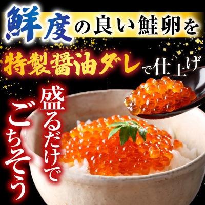 いくら醤油漬け100g×2P、ほたて貝柱500g C-36041