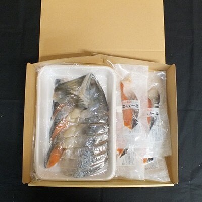 【北海道根室産】時しらず鮭切身600g×1P・1切×4P B-42112