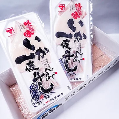 根室海鮮市場<直送>【北海道産】いか一夜干し2枚 G-28079