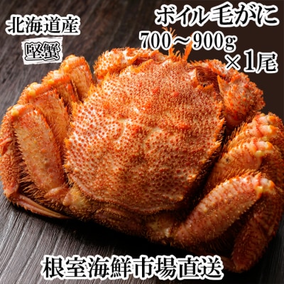 ボイル毛がに700～900g×1尾(堅蟹) C-11059