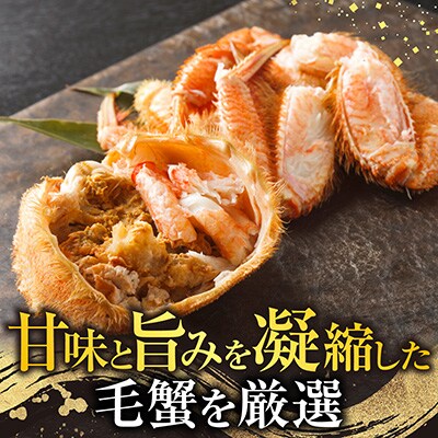 ボイル毛がに540～650g×1尾 B-14123