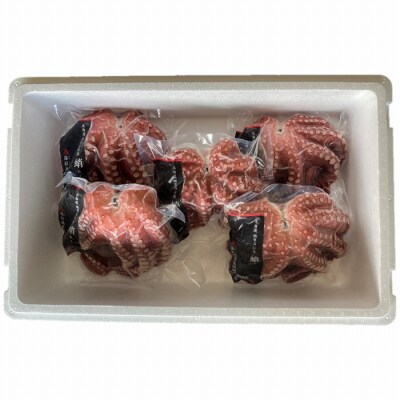 【北海道根室産】柳蛸ボイル5杯(計5kg)[8月上旬以降発送] D-20011