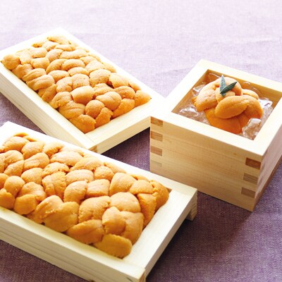 エゾバフンウニ約90～100g×2折 C-40030