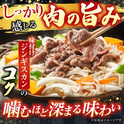 ジンギスカン1P、ほたて貝柱200g、紅鮭5切 C-30079