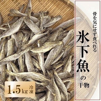 【北海道根室産】骨ごと食べれる生干しこまい 1.5kg A-69010
