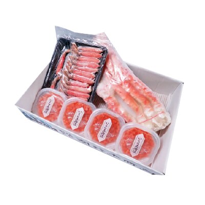  海鮮詰め合わせ(たらばがに・ずわいがに・いくら) D-11045