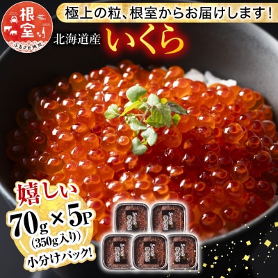 鮭いくら醤油漬け70g×5P(計350g) A-81026