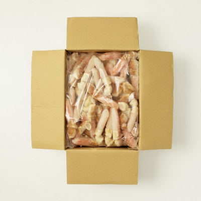＜12/10まで年内配送＞生食用本ズワイガニ爪下棒肉ポーション600g A-11221