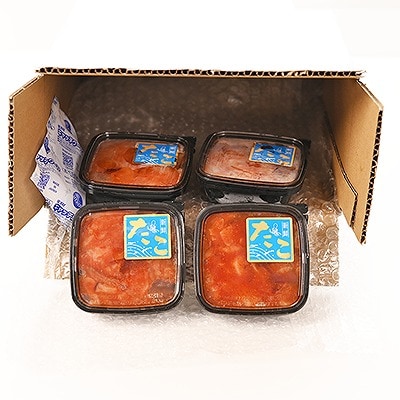 ＜12/21まで年内配送＞万能たこキムチ110g×4P A-80007