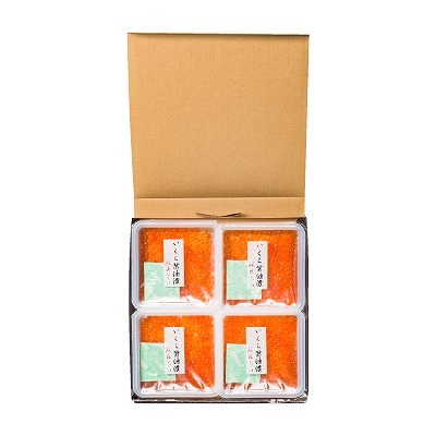 ＜鮭匠ふじい＞いくら100g×4P(小分け) F-42002