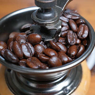 自家焙煎コーヒー豆100g×2P(深中深煎り) G-80004