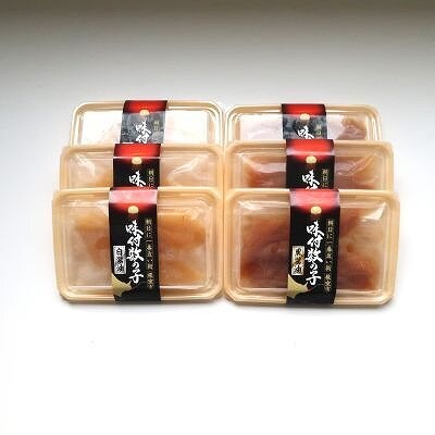 【北海道根室産】味付け数の子(白醤油・黒醤油)110g×各3P B-46007