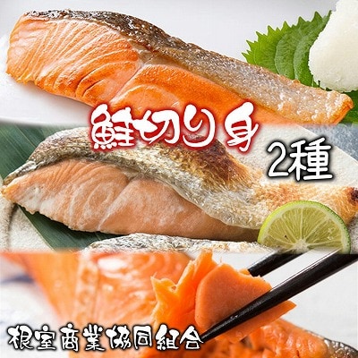 天然鮭切り身2種 計15切 G-18017