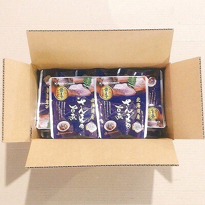 【北海道根室産】さんまの旨煮10P G-09009