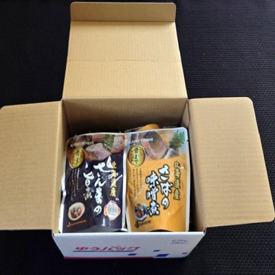 骨まで食べれる!さんま旨煮×6P・さば味噌煮×6Pやわらか煮セット A-71052