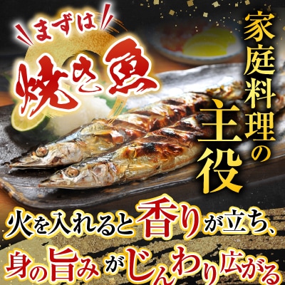 冷凍生さんま5尾×5P、ほたて貝柱200g×2P C-36038