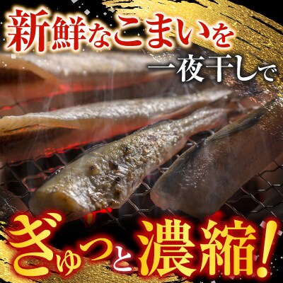 【北海道根室産】一夜干しこまい200g×5袋 A-70012