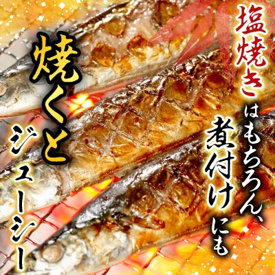 冷凍生さんま5尾×2P、ほたて貝柱200g×1P A-70034