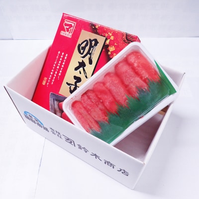 辛子明太子500g(化粧箱)・甘口たらこ200g A-11268