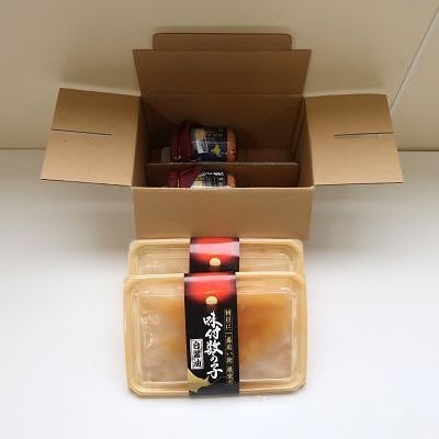 焼きほぐし鮭(鮭フレーク)100g×2本、味付け数の子白醤油110g×2Pセット G-46009